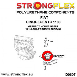 STRONGFLEX|061221B: Gearbox mount inserts Fiat Cinquecento 2