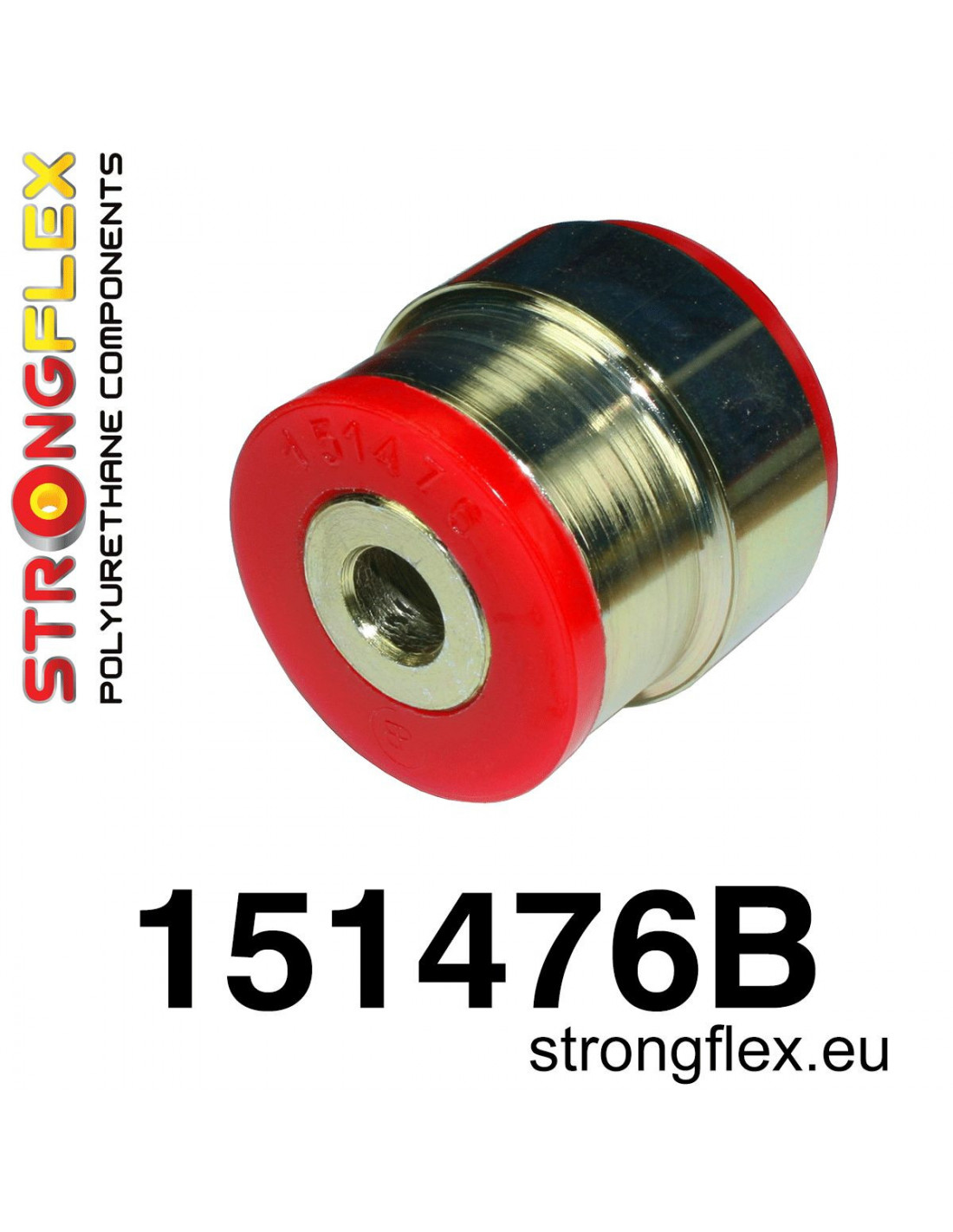 151476B - Front lower wishbone bush - Polyurethane strongflex.eu  
