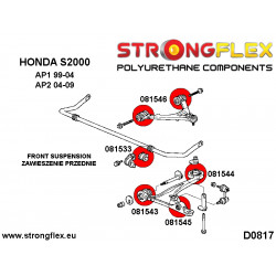 STRONGFLEX|086154B: Kompletter Polyurethan Buchsensatz ap2 Honda S2000 AP2 2