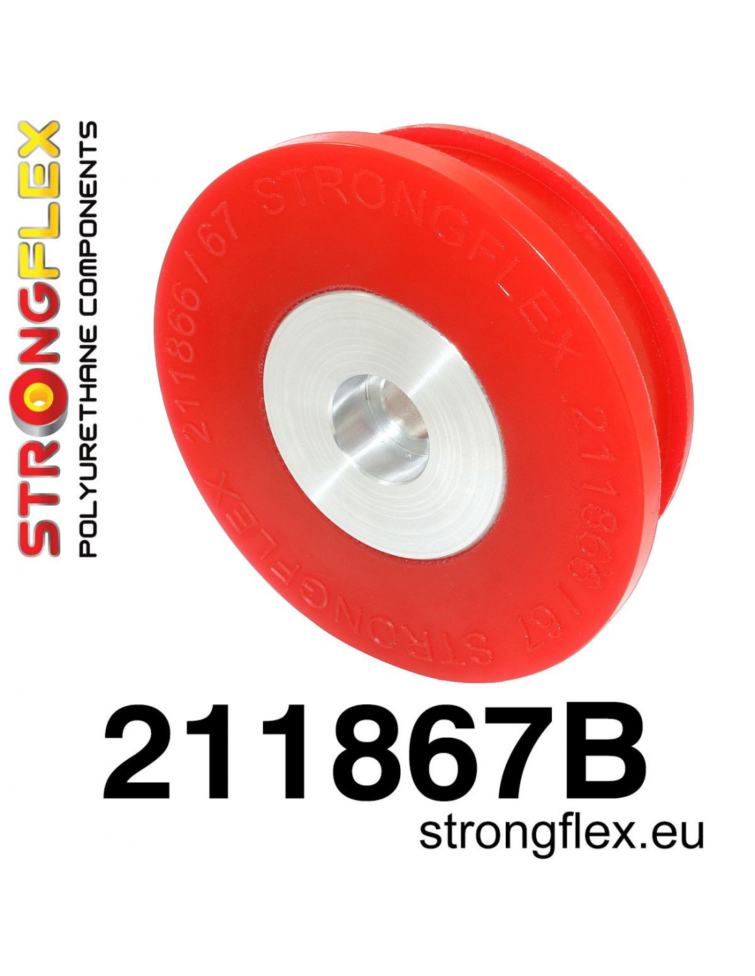 211867B: Rear diff mount - rear bush polyurethane Lexus | STRONGFLEX
