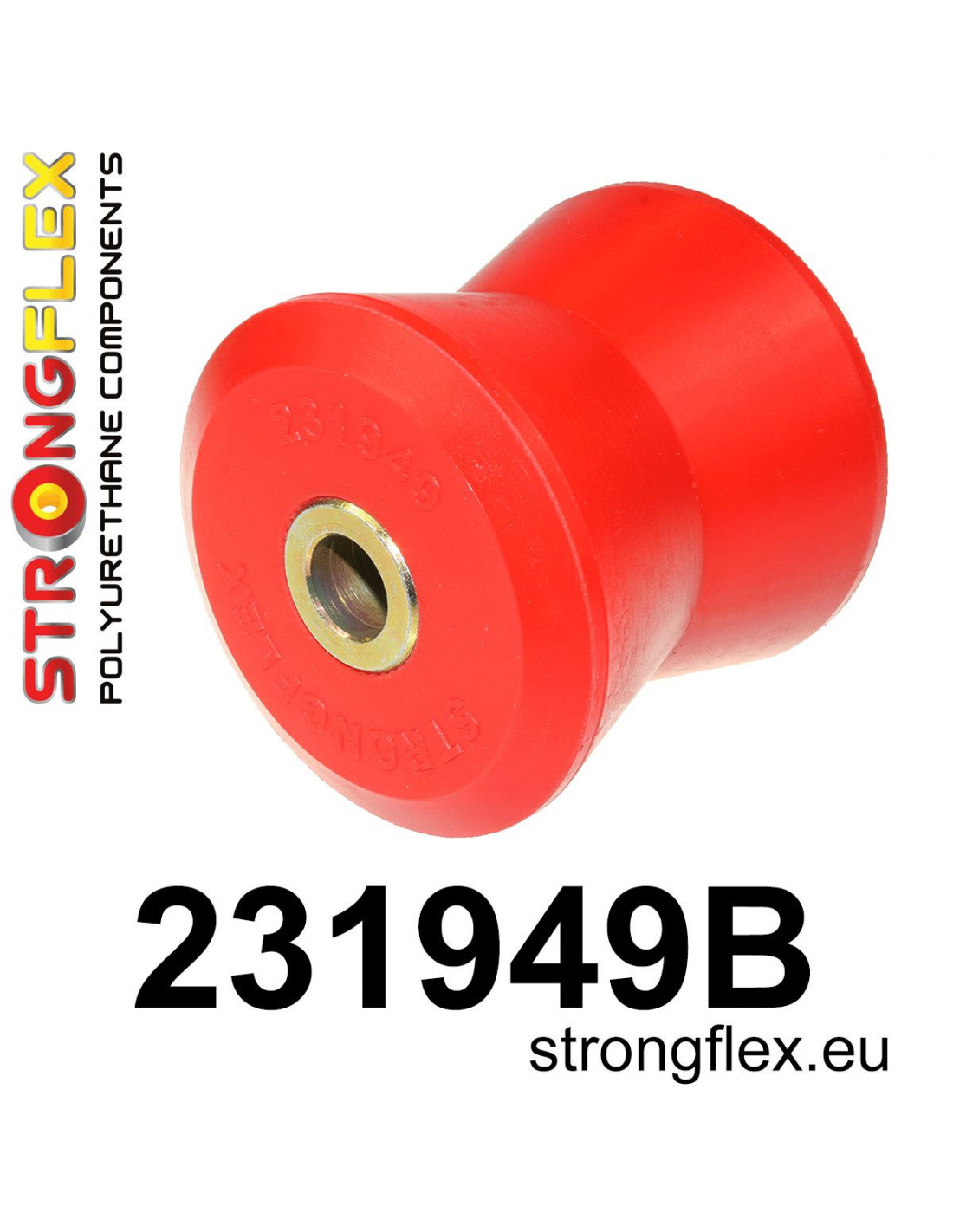 231949B - Hinterachse hintere Zugstrebe- hintere Buchse | STRONGFLEX