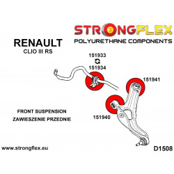STRONGFLEX|151941B: Tuleja wahacza przedniego - tylna Renault Clio III 05-12 2