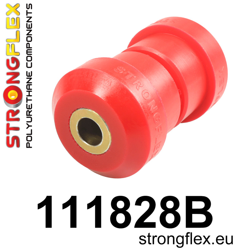 STRONGFLEX|111828B: Vorderer Querlenker - Hintere Buchse Mercedes Klasse E W124 84-97