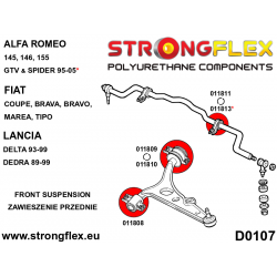 STRONGFLEX|016244A: Full suspension bush kit SPORT Alfa Romeo GTV 95-05 type 916 Spider 2