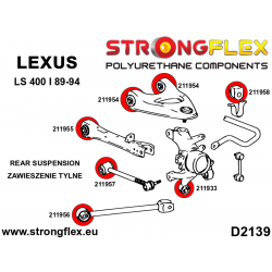 STRONGFLEX|211957B: Tuleja tylnego drążka Lexus LS I 89-94 XF10 Toyota 2