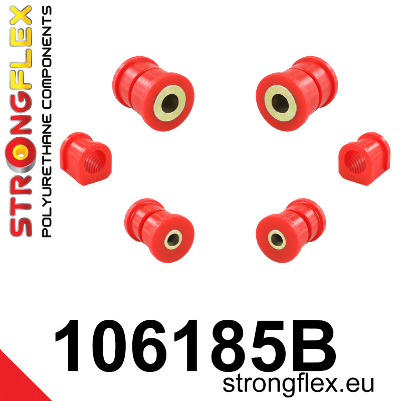 STRONGFLEX|106185B: Zestaw zawieszenia przedniego Mazda 323 VIII 94-00 BH/BA 323F Lantis Astina STRONGFLEX|106185B: Zestaw zawieszenia przedniego Mazda 323 VIII 94-00 BH/BA 323F Lantis Astina