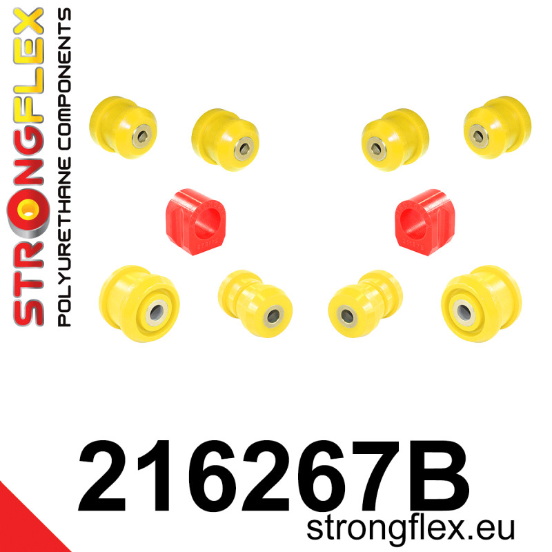 STRONGFLEX|216267B: Vorderachsbuchsen Satz Toyota Aristo I 91-97 S140 Lexus