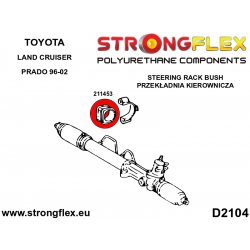 STRONGFLEX|211453A: Buchse Lenkgetriebe Befestigung SPORT Toyota Land Cruiser Prado II 96-02 J90 4Runner III 2