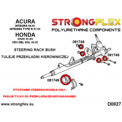 STRONGFLEX|081748B: Tuleja przekładni kierowniczej Honda Civic V 91-95 EG/EH EJ CRX del Sol 92-97 Acura Integra 2