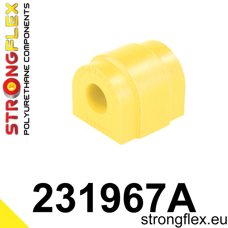 STRONGFLEX|231967A: Rear anti roll bar bush SPORT Volvo S80 I 98-06 V70 XC/XC70 01- -07 S60 00-10 FWD AWD II STRONGFLEX|231967A: Rear anti roll bar bush SPORT Volvo S80 I 98-06 V70 XC/XC70 01- -07 S60 00-10 FWD AWD II