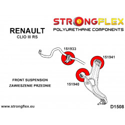 STRONGFLEX|156082B: Zestaw zawieszenia przedniego Renault Clio III 05-12 2