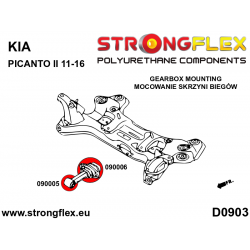 STRONGFLEX|090006A: Gearbox mount dog bone SPORT Kia Picanto II TA 2
