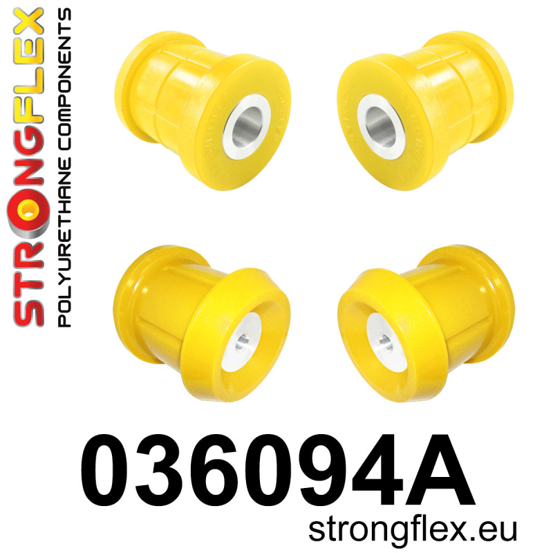 STRONGFLEX|036094A: Rear subframe bush kit SPORT BMW Seria 1 I 04-13 E81/E82 E87 E88 11-12 M1 Coupe 3 V E90 E91 E92 STRONGFLEX|036094A: Rear subframe bush kit SPORT BMW Seria 1 I 04-13 E81/E82 E87 E88 11-12 M1 Coupe 3 V E90 E91 E92