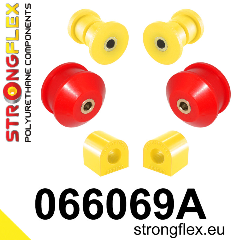 STRONGFLEX|066069A: Zestaw zawieszenia przedniego SPORT Alfa Romeo Mito 08-18 type 955 Fiat Punto Grande/Abarth