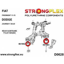 STRONGFLEX|061983A: Hintere Achsträger – hintere Buchse SPORT Fiat Freemont 11-15 Dodge Journey I 2