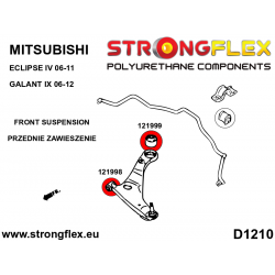 STRONGFLEX|121998A: Tuleja wahacza przedniego – przednia SPORT Mitsubishi Galant IX 06-12 Eclipse IV 2