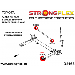 STRONGFLEX|212029A: Buchse Panhardstab - zum Körper SPORT Toyota Starlet EP91/Glanza V 96-99 Tercel EL5/NL5 94-99 2