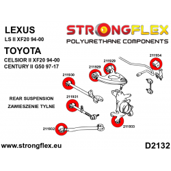 STRONGFLEX|216252A: Zestaw zawieszenia tylnego SPORT Lexus LS II 94-00 XF20 Toyota Century G50 97-17 2
