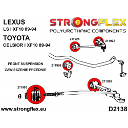 STRONGFLEX|216257A: Kompletny zestaw zawieszenia SPORT Lexus LS I 89-94 XF10 Toyota 2