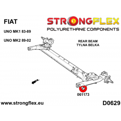 STRONGFLEX|061173A: Tuleja belki tylnej SPORT Fiat Uno MK1/MK2/Turbo 2