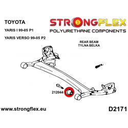 STRONGFLEX|212044A: Hinterstrahl-Montagebuchse SPORT Toyota Yaris I 99-05 P1 Verso 2