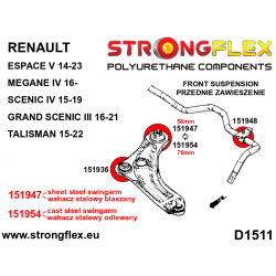 STRONGFLEX|156089A: Zestaw zawieszenia przedniego SPORT Renault Mégane IV 16- Scenic 15-19 Grand III 16-21 Espace 2