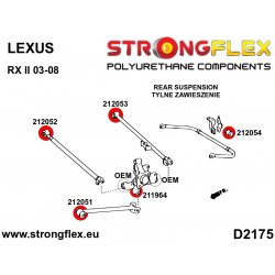 STRONGFLEX|212054B: Tuleja stabilizatora tylnego Lexus RX II 2