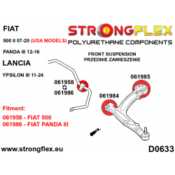 STRONGFLEX|061986A: Front anti roll bar bush SPORT Fiat Panda III 2