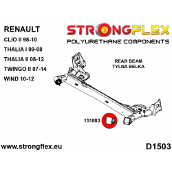STRONGFLEX|151883B: Rear beam bush Renault Thalia I/Symbol 99-08 Twingo II 07-14 Clio 98-10 SPORT Wind 10-12 2