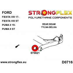 STRONGFLEX|070021B: Rear beam bush Ford Fiesta MK8/ST 17- Puma MK2 2
