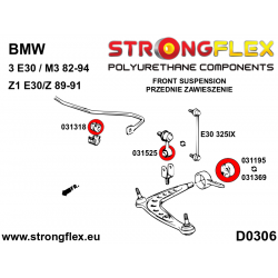 STRONGFLEX|036122A: Zestaw zawieszenia przedniego SPORT BMW Seria 3 II 82-91 E30 Z1 89-91 2