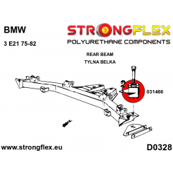 STRONGFLEX|031466B: Buchse Hinterachsträger Aufhängung Tonnenlager BMW Seria 3 I 75-82 2