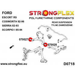 STRONGFLEX|070027A: Rear control arm - outer bush SPORT Ford Sierra MK1/MK2/XR4i/RS Cosworth 82-93 Scorpio MK1 85-94 2