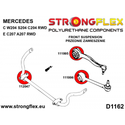 STRONGFLEX|116258B: Kompletny zestaw zawieszenia Mercedes Klasa C W204 07-14 RWD E C207/A207 2