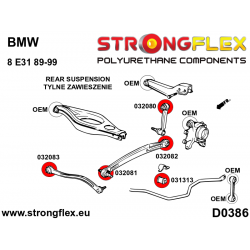 STRONGFLEX|032082A: Rear trailing arm bush – rear SPORT BMW Seria 8 I 90-99 2