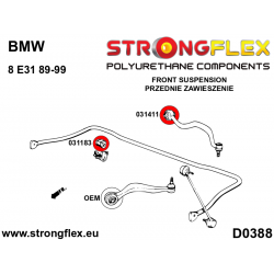 STRONGFLEX|036085B: Kompletny zestaw zawieszenia BMW Seria 8 I 90-99 2