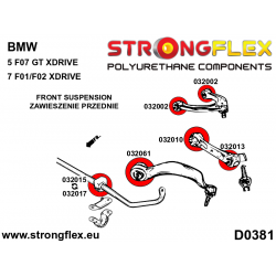 STRONGFLEX|036082B: Komplettes Fahrwerk Buchsen-Kit BMW Seria 7 V 08-15 F01/F02 2