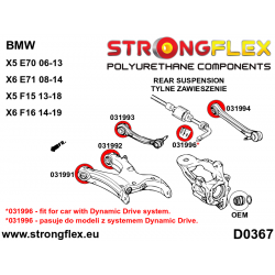 STRONGFLEX|031994A: Rear upper arm – rear bush SPORT BMW X6 I 07-14 E71/E72 X5 II 06-13 E70 III 13-18 F15/F85 2