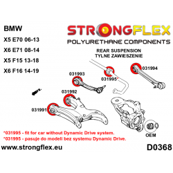 STRONGFLEX|031995A: Tuleja stabilizatora tylnego SPORT BMW X6 I 07-14 E71/E72 X5 II 06-13 E70 III 13-18 F15/F85 2