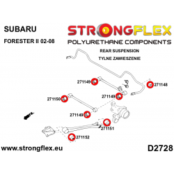 STRONGFLEX|271148B: Tuleja stabilizatora tylnego Saab 9-2X 04-06 Subaru Forester I 97-02 SF II 02-08 SG Impreza 2