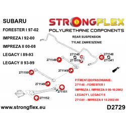 STRONGFLEX|271910B: Łącznik stabilizatora tylnego Saab 9-2X 04-06 Subaru Forester I 97-02 SF Impreza 92-00 GM GC 2