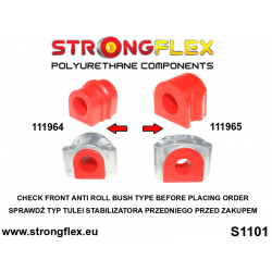 STRONGFLEX|116301A: Zestaw przedniego zawieszenia SPORT Mercedes Klasa C W203 00-11 00-07 4MATIC 2