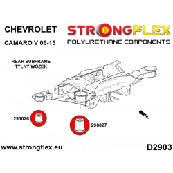 STRONGFLEX|290026A: Tuleja tylnego wózka - przednia SPORT Chevrolet Camaro V 09-15 2
