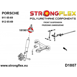 STRONGFLEX|181901B: Poduszka amortyzatora przedniego Porsche 911 2