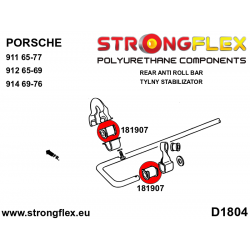 STRONGFLEX|181907B: Hintere stabibuchse Porsche 911 2