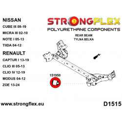 STRONGFLEX|151950B: Hinterstrahl - Montagebuchse Nissan Micra III 02-10 K12 Note I 05-12 E11 Tiida/Latio Versa C11 2