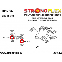 STRONGFLEX|081852A: Hinteres Differential - vordere Buchse SPORT Honda CR-V I 95-02 RD1/RD2 RD3 2