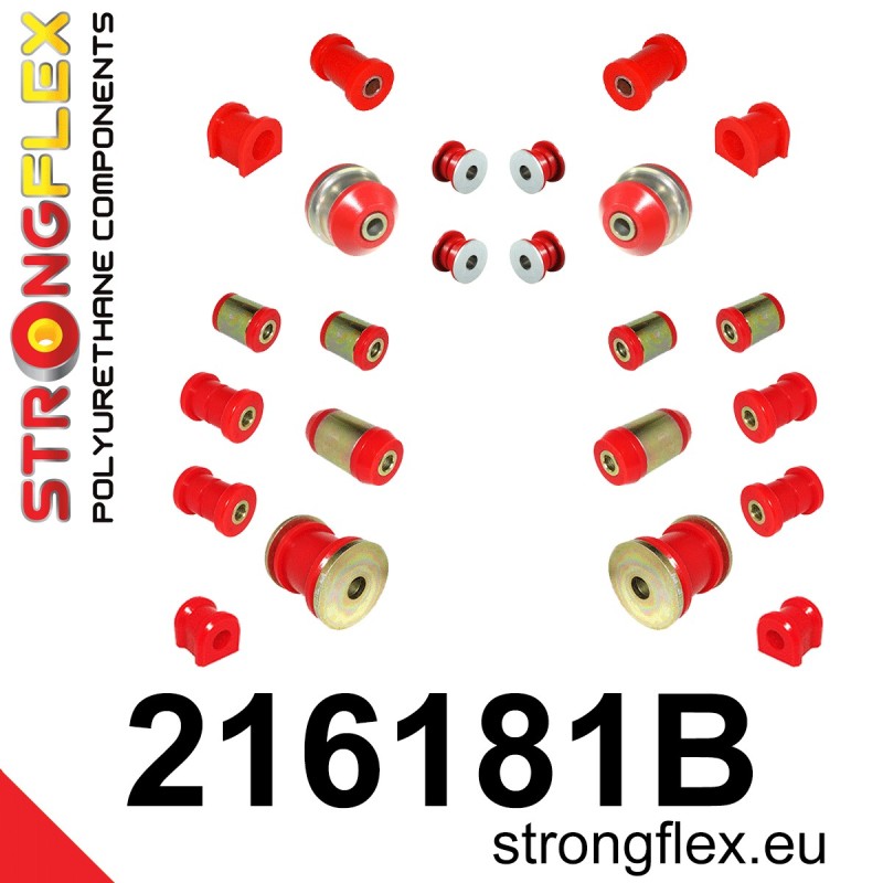 STRONGFLEX|216181B: Kompletny zestaw zawieszenia Toyota Celica VII 99-06 T230