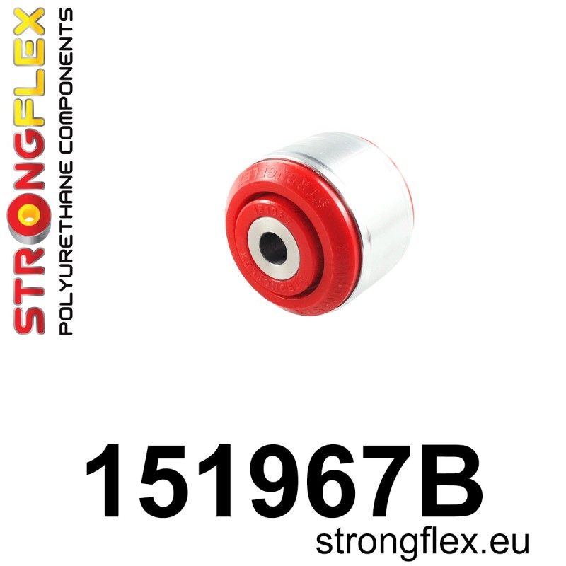 STRONGFLEX|151967B: Front control arm – rear bush 72mm Renault Laguna III 07-15 Latitude 11-15