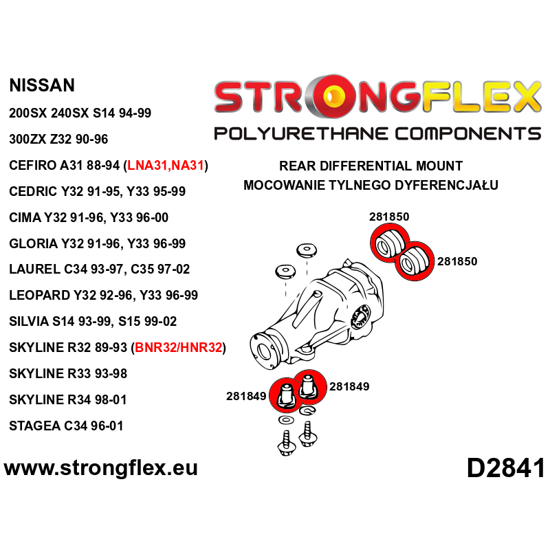 STRONGFLEX|286218B: Kompletny zestaw zawieszenia Nissan 300ZX II 90-96 Z32